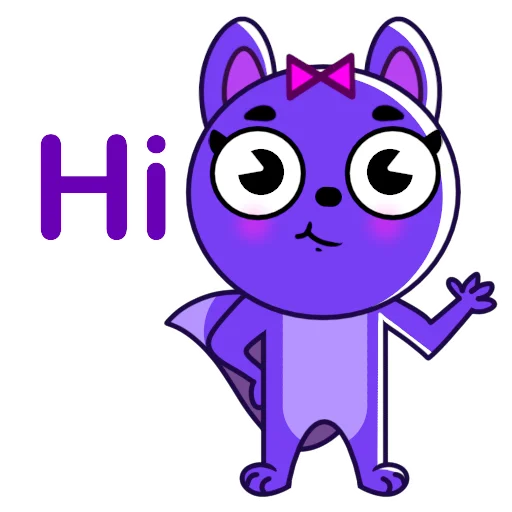 Стикер Squirrel Lily