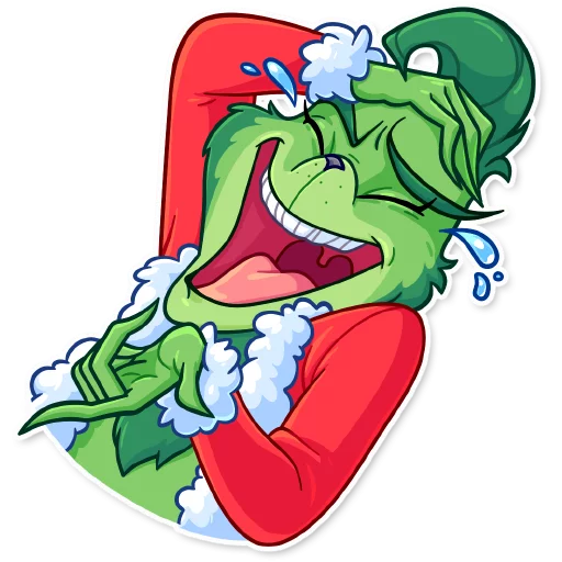 Стикер Grinch