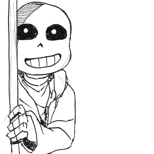 Стикер Санс