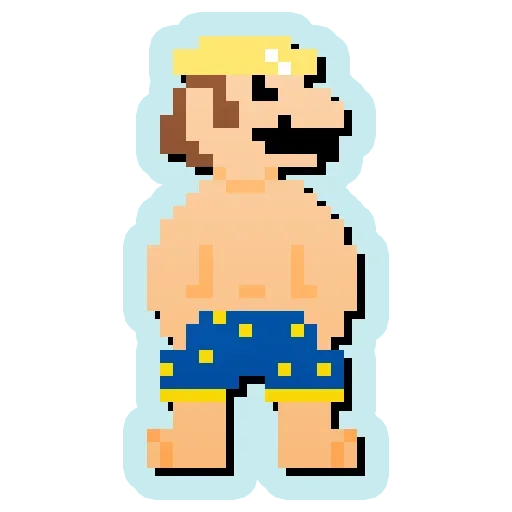 Стикер Super Mario