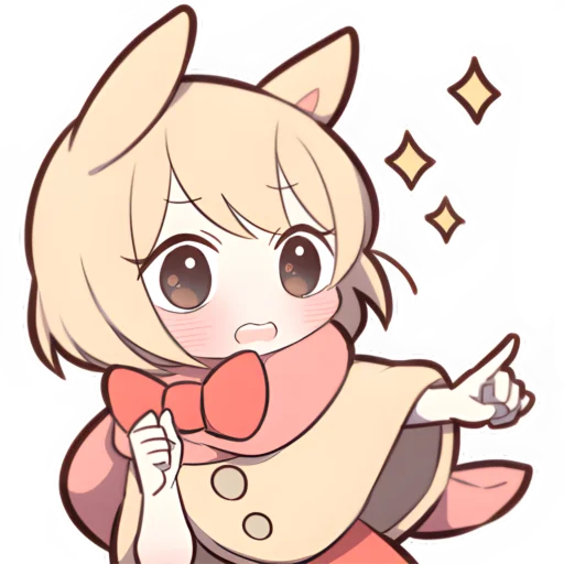 Стикер Сладкий зайчик