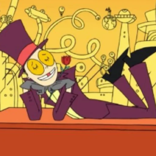 Стикер THE WARDEN / Superjail / Супертюрьма