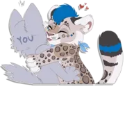 Стикер Tailz SnowMew