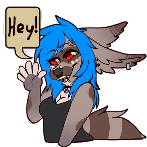 Стикер Tanookie