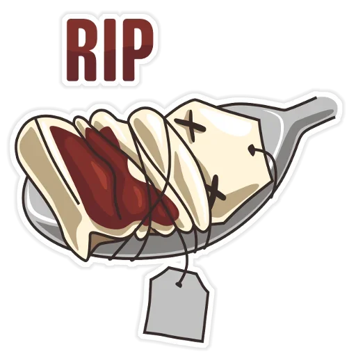 Стикер Tea Bag