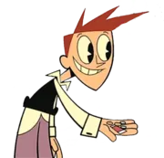 Стикер teen robot background pers