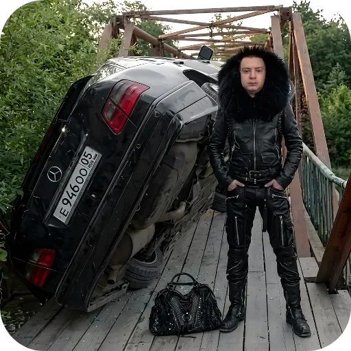 Стикер Темный друн