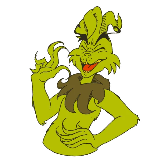 Стикер The Grinch by