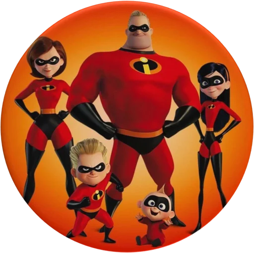 Стикер The Incredibles