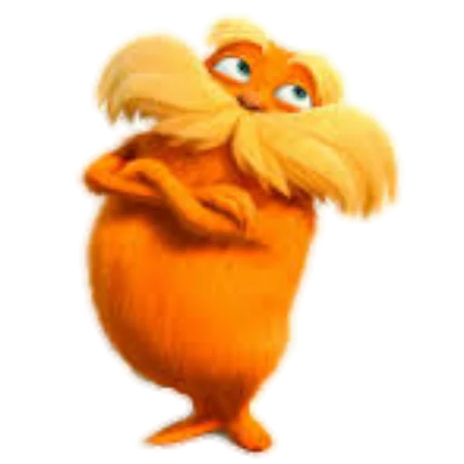 Стикер Dr Seuss - The Lorax