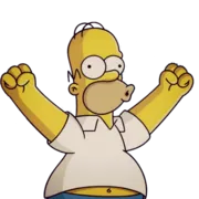 Стикер The simpsons