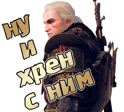 Стикер The witcher