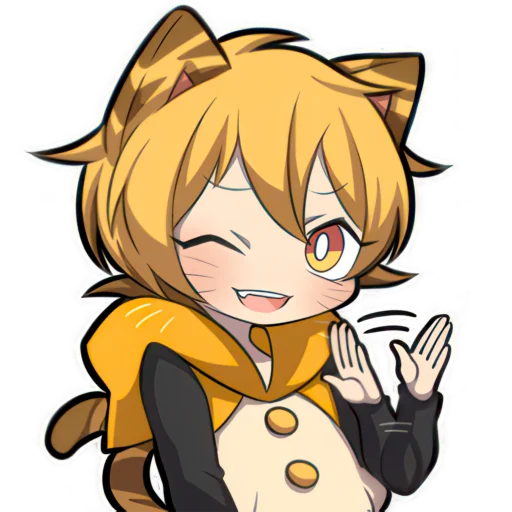 Стикер Тигренок