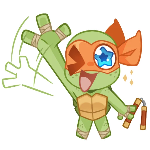 Стикер TMNT 2012