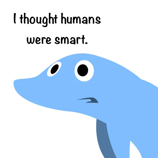 Стикер Toby Dolphin