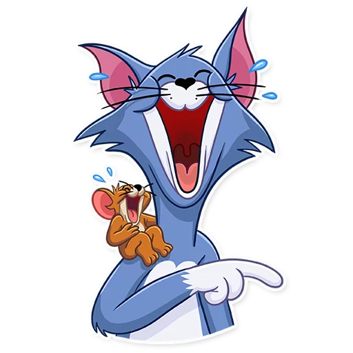 Стикер Tom and Jerry