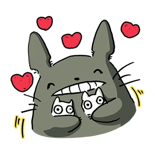 Стикер Tottoro Style