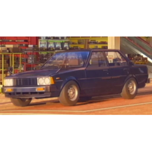 Стикер Toyota anime