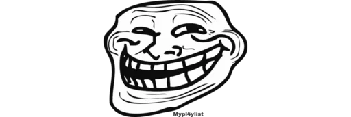 Стикер Trollfaces