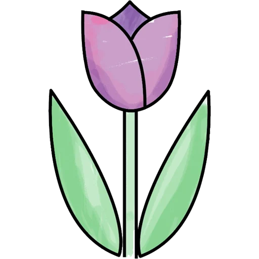 Стикер Tulips