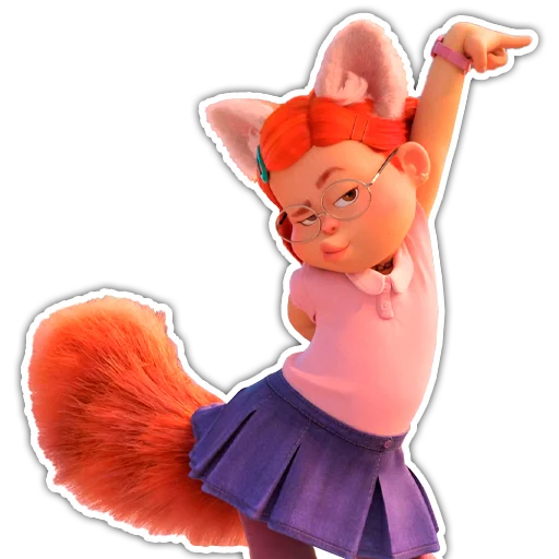 Стикер Turning Red