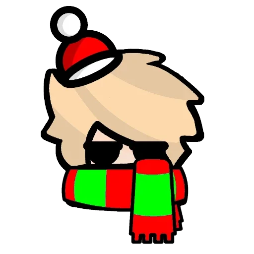 Стикер ❄Новогодний Даник⚡