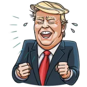 Стикер Mr. Trump
