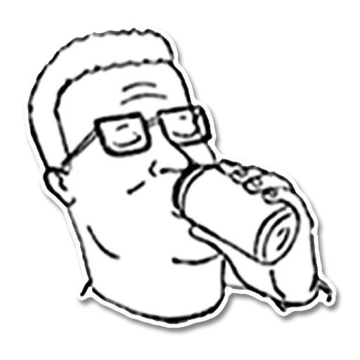 Стикер USA cartoons