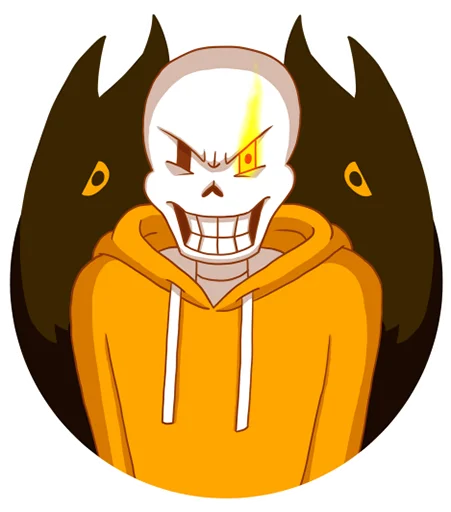 Стикер Underswap Papyrus