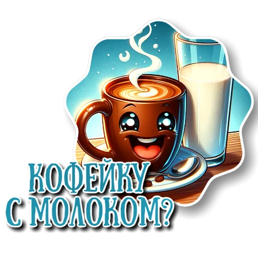 Стикер УТРЕННЕЕ
