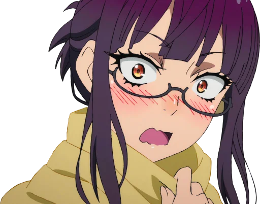 Стикер Uncle from Another World Fujimiya Sumika