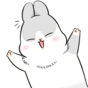 Стикер Ultimate Machiko Rabbit Pack #1