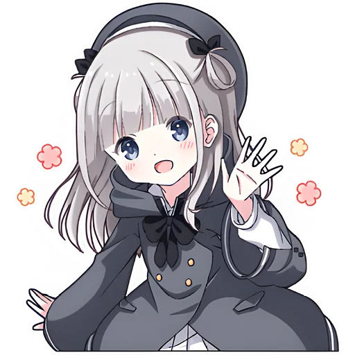 Стикер Умная тян