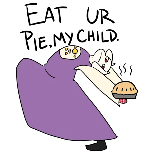 Стикер Undertale Trash