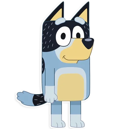 Стикер Unofficial Bluey
