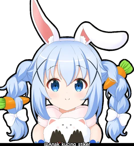 Стикер Usada Pekora (Chibi)