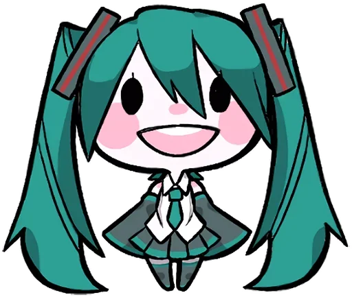 Стикер Hatsune Miku