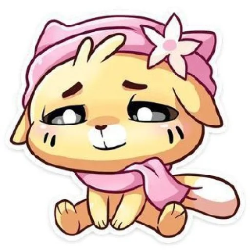 Стикер Ванилька🫶🏻🍥