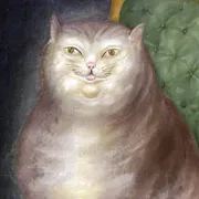 Стикер Котики как искусство