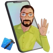 Стикер Developer Victor