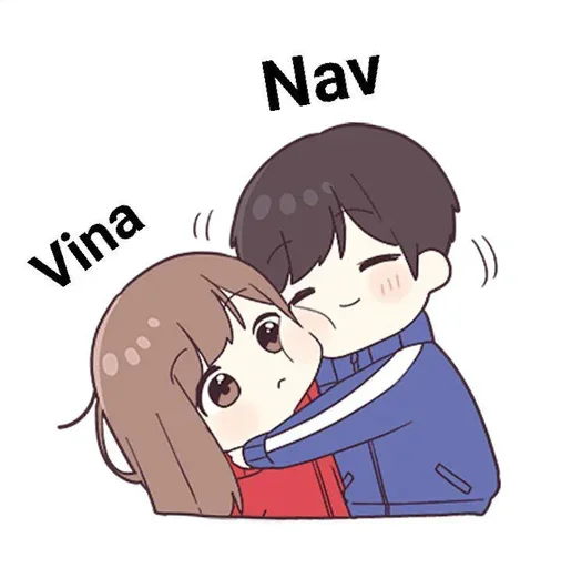 Стикер Vina and Nav
