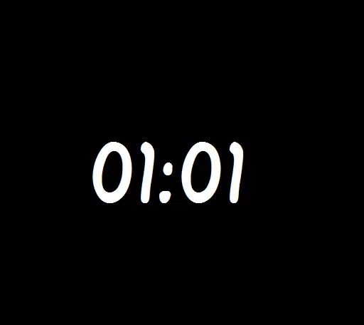 Стикер Clock