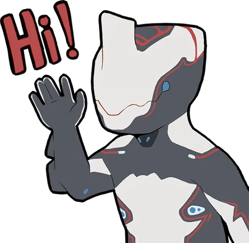 Стикер Warframe arts •