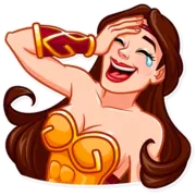 Стикер Warrior Queen