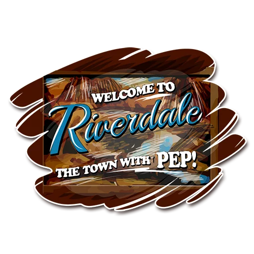 Стикер Welcome to Riverdale