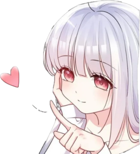 Стикер WhItE HaIr 1