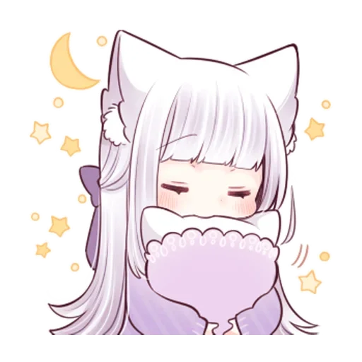 Стикер Wolf girl