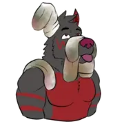 Стикер WolfyFlyffy