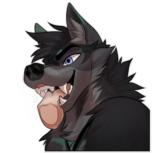 Стикер Woof Dirty