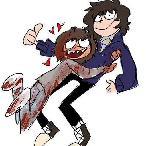 Стикер Will and Mike are in a war zone